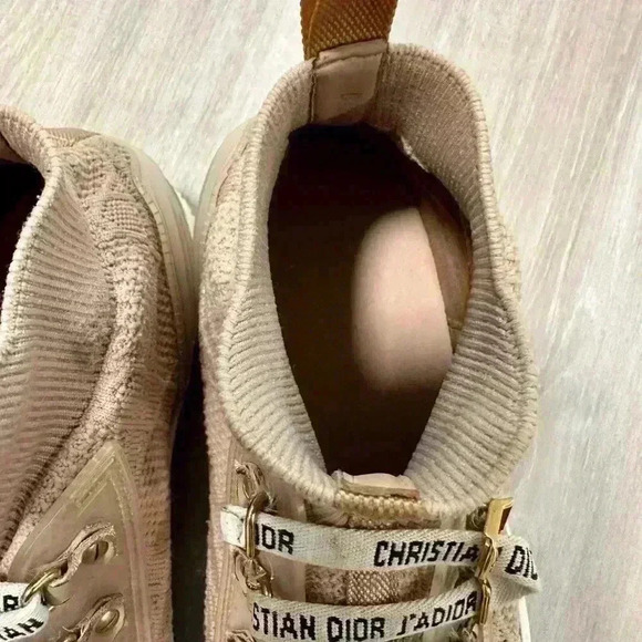 Dior WALK'N'DIOR SNEAKER Nude Cannage Technical Mesh size 40 us 9 - Picture 16 of 16